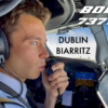 Full video: DUBLIN - BIARRITZ on a Boeing 737 MAX